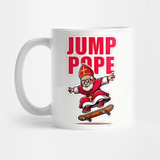 Jump Pope! Mug